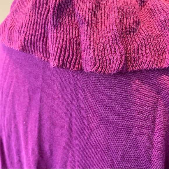 Byron Lars Violet Ruffle Open Cardigan - Picture 7 of 11